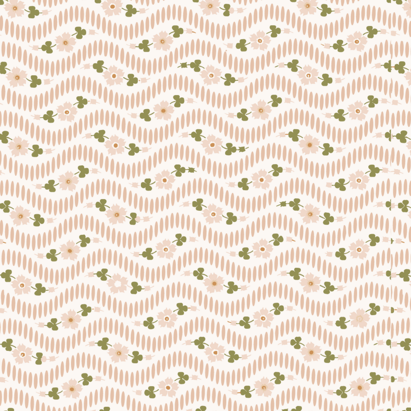The Printed Bib - Elsie Pink
