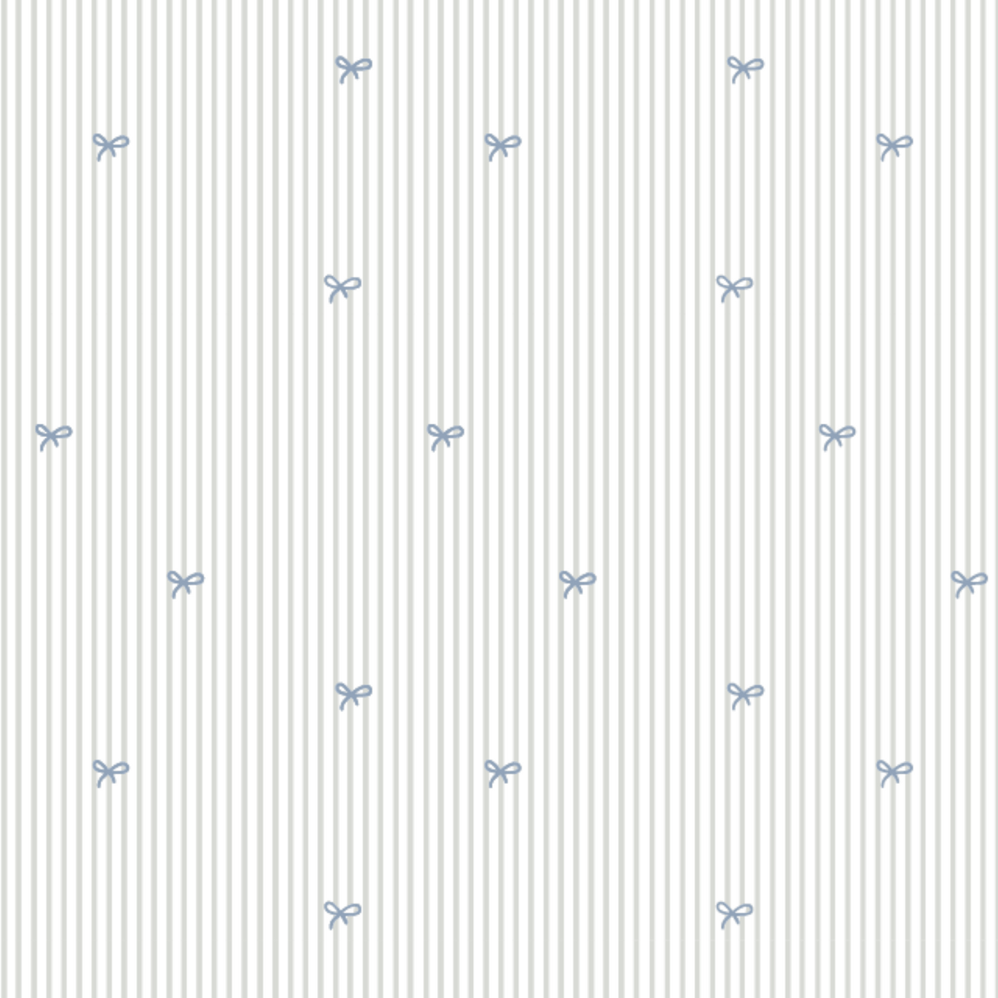 The Printed Bib - Blue Bow