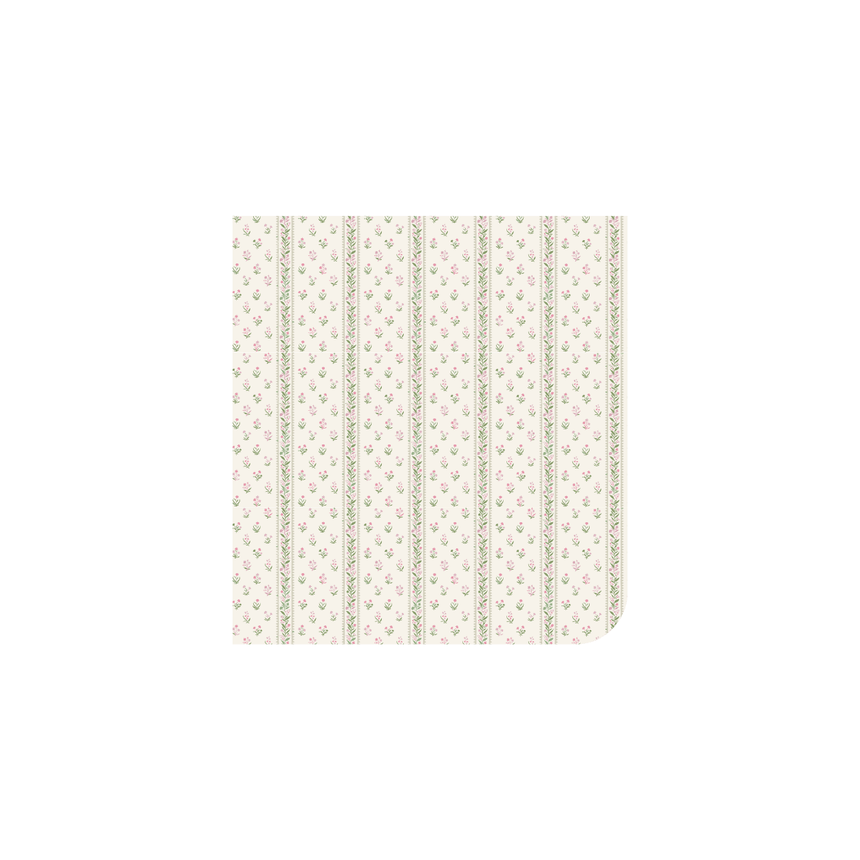 The Printed Blanket - Lux Pink Pointelle