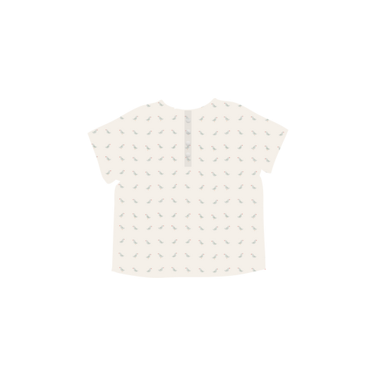 The Woven Tunic - Soft Bird