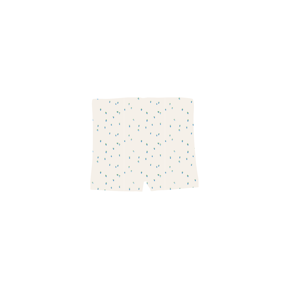 The Printed Short - Rasberry Blue