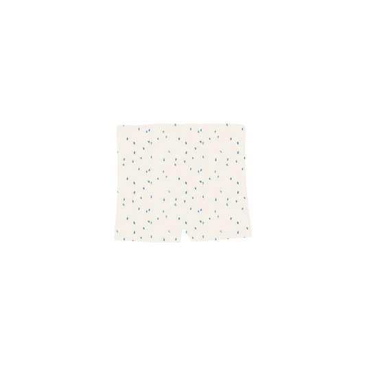 The Printed Short - Rasberry Blue