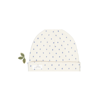 The Printed Hat - Blue Damask