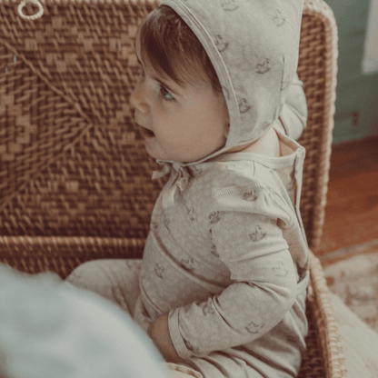 The Printed Pixie Bonnet - Heirloom Pony