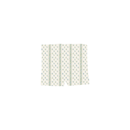 The Printed Short - Lux Blue Pointelle