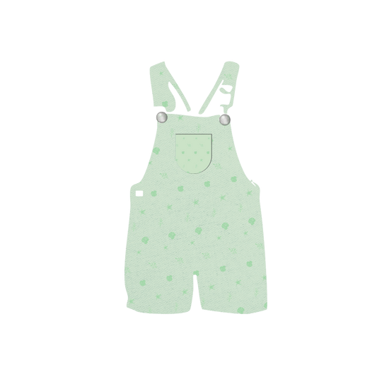 The Denim Short Overall - Darya Sea