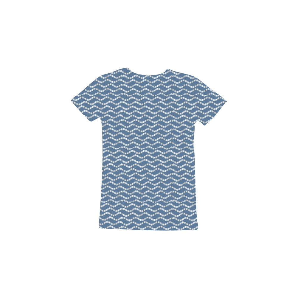 The Printed Short Sleeve Tee - Elsie Wave