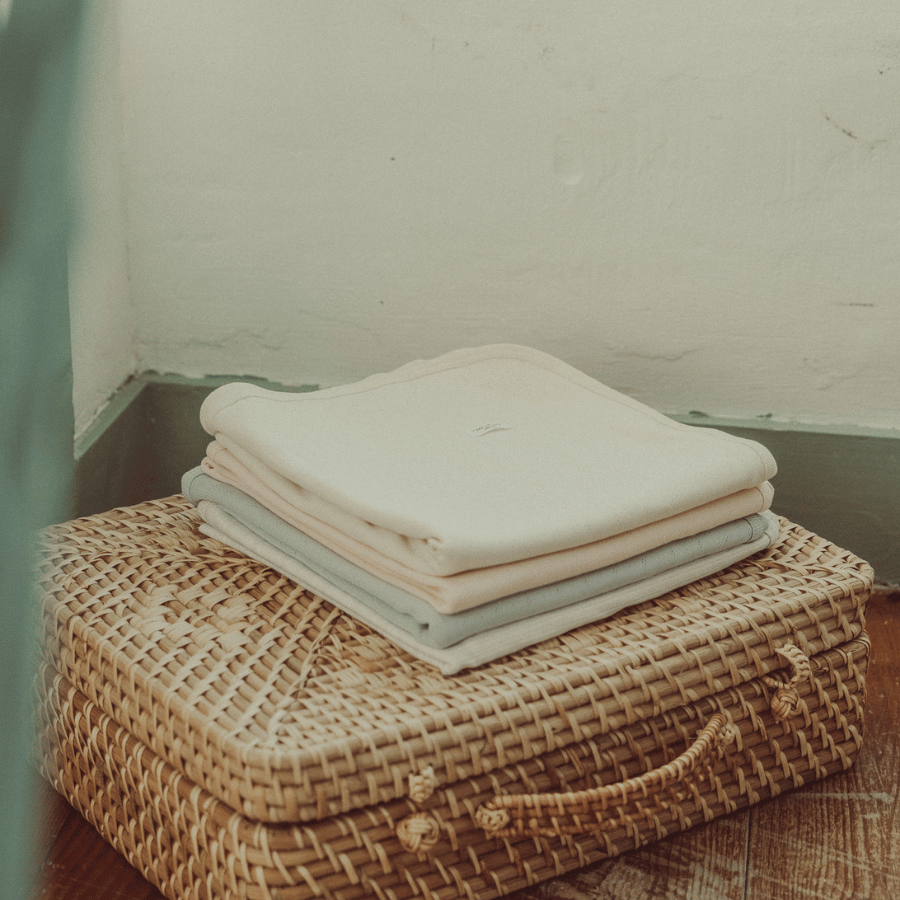 The Printed Blanket - Blue Bluebelle