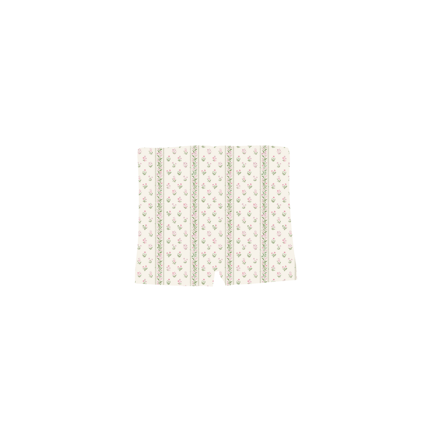 The Printed Short - Lux Pink Pointelle