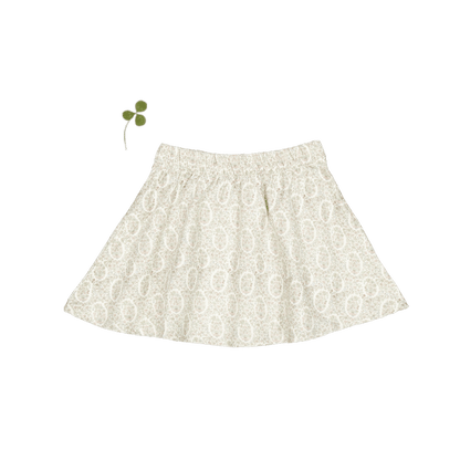 The Corduroy Skirt - Lila Floral