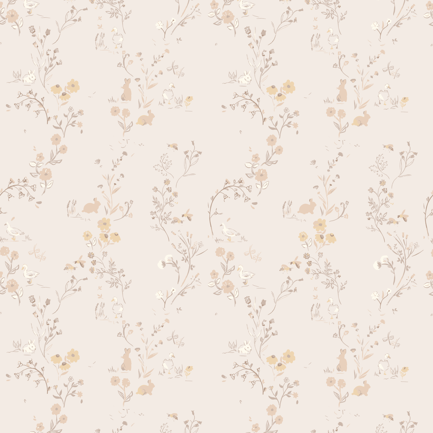 The Printed Bib - Joy Pink