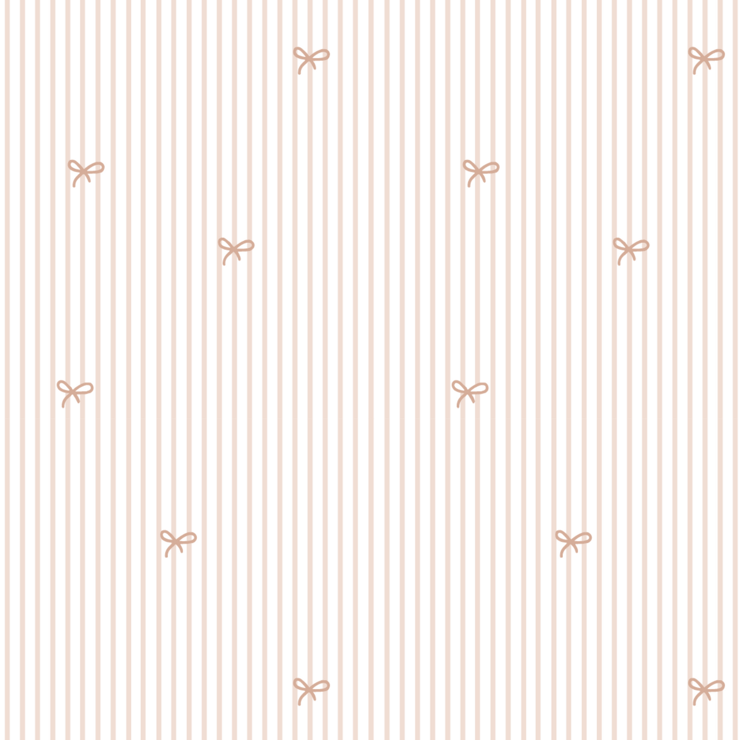 The Printed Bib - Pink Bow