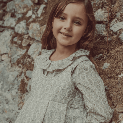 The Corduroy Dress - Lila Floral