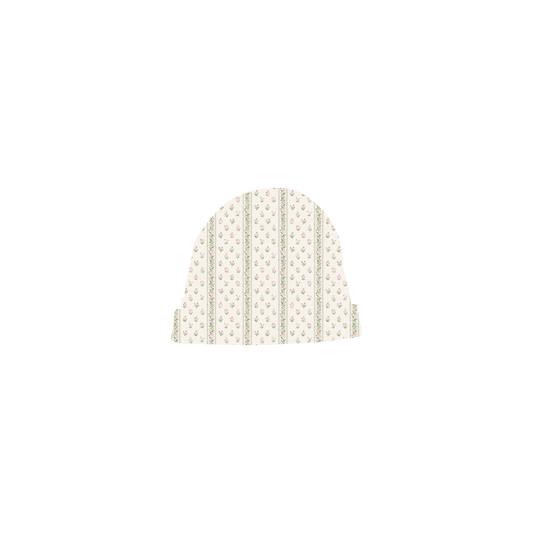 The Printed Hat - Lux Pink Pointelle
