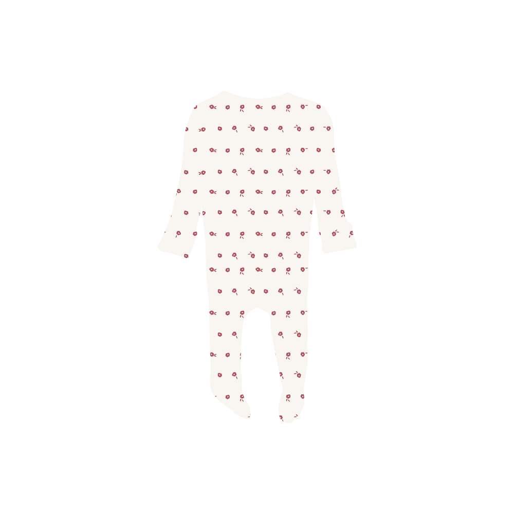 The Printed Romper - Mia Pink