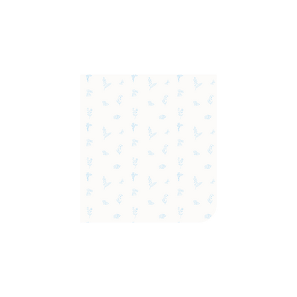 The Printed Blanket - Meadow Blue