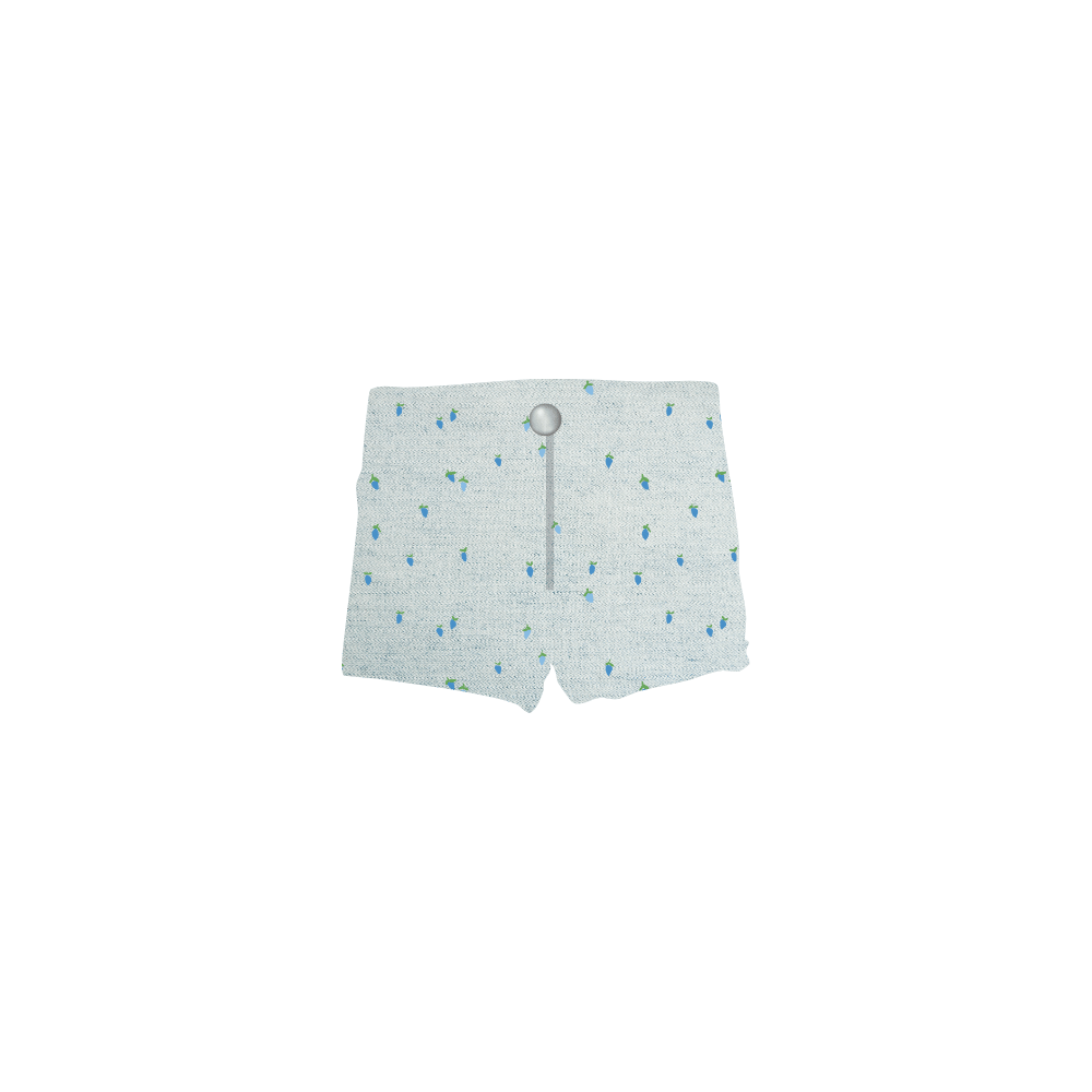 The Denim Short - Rasberry Blue