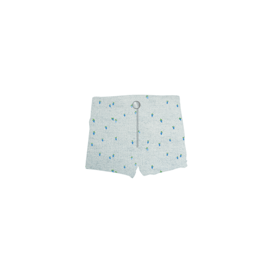 The Denim Short - Rasberry Blue