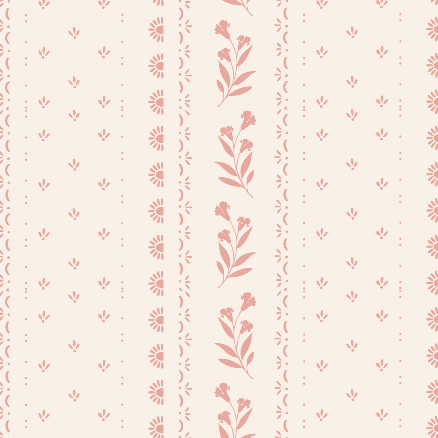 The Printed Set - Pink Tapestry
