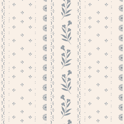 The Printed Set - Blue Tapestry