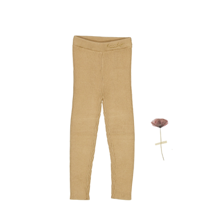 The Knit Legging - Golden