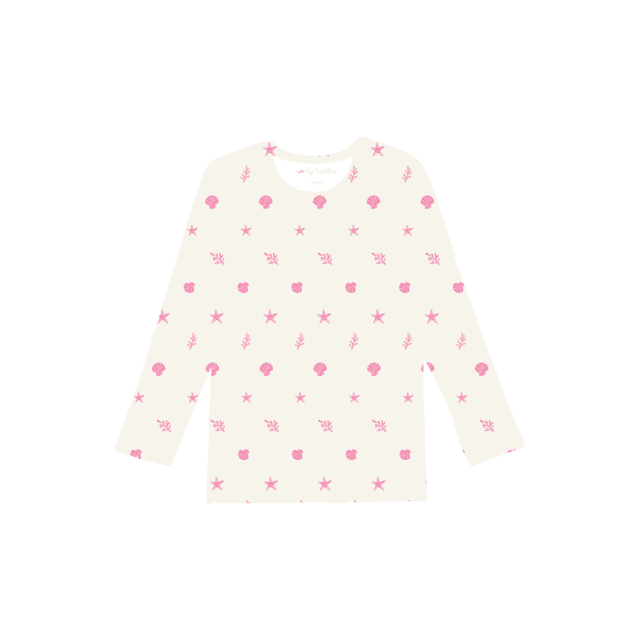 The Printed Long Sleeve Tee - Darya Floral