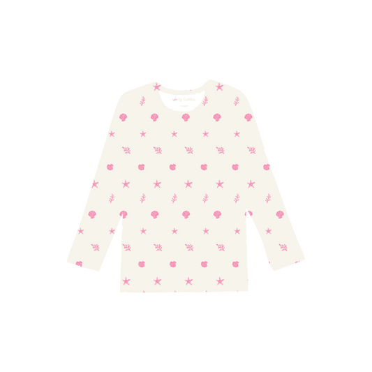 The Printed Long Sleeve Tee - Darya Floral