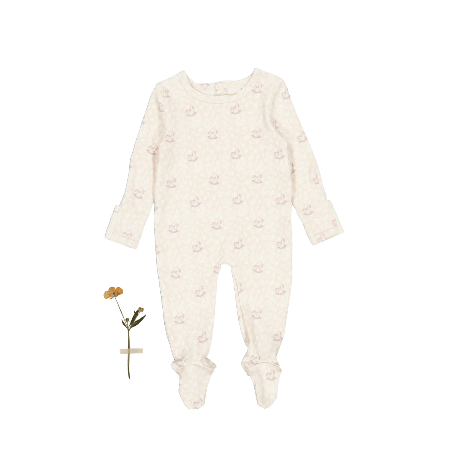 The Printed Romper - Heirloom Pony