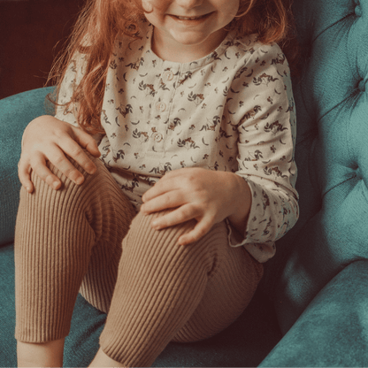 The Knit Legging - Golden
