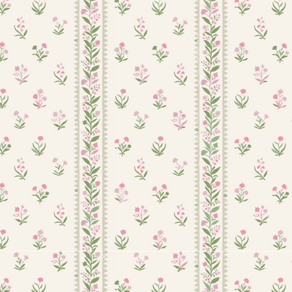 The Printed Bonnet - Lux Pink Pointelle