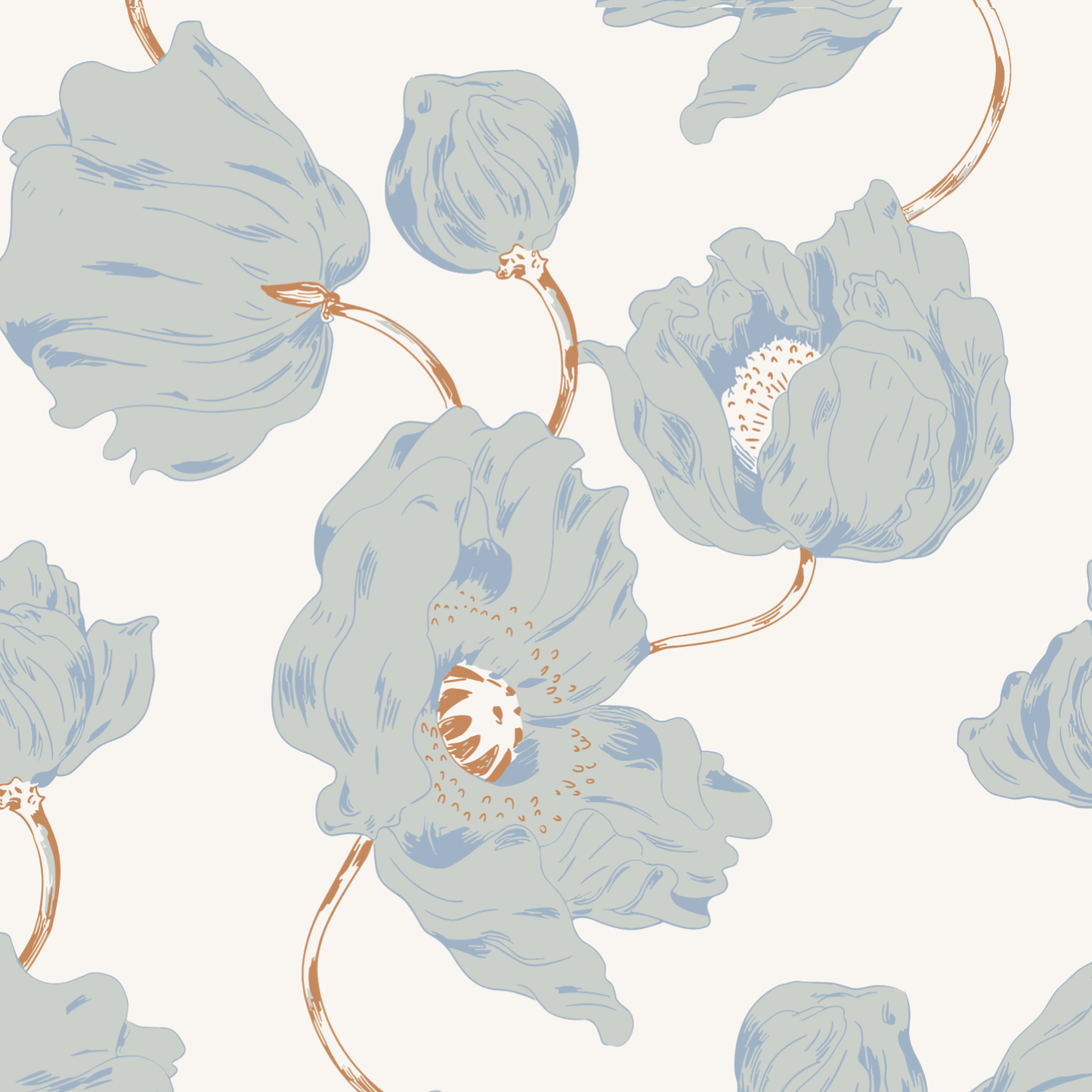 The Printed Tank - Camellia Pointelle