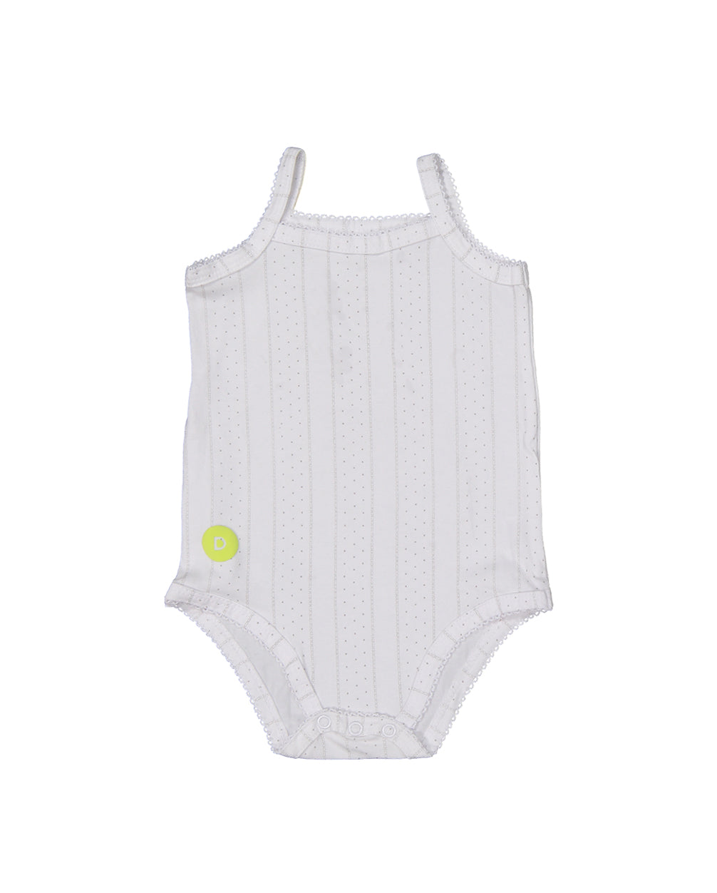 Baby Girl Sleeveless 3pc Onesie Set