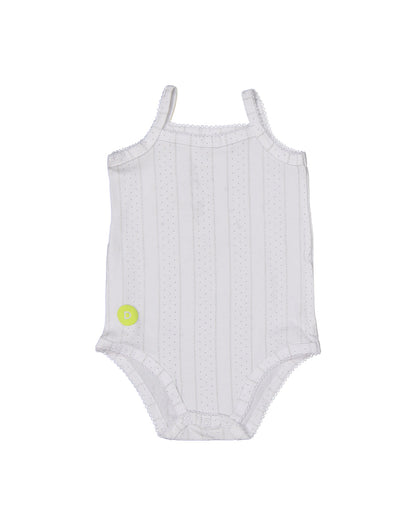 Baby Girl Sleeveless 3pc Onesie Set